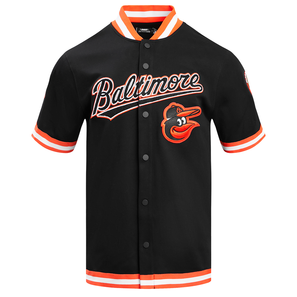SOBRECAMISA DE MANGA CORTA MLB BALTIMORE ORIOLES CLASSIC CHENILLE