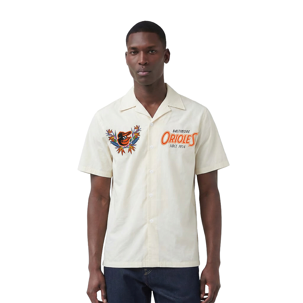 SOBRECAMISA DE MANGA CORTA MLB BALTIMORE ORIOLES PARADISE