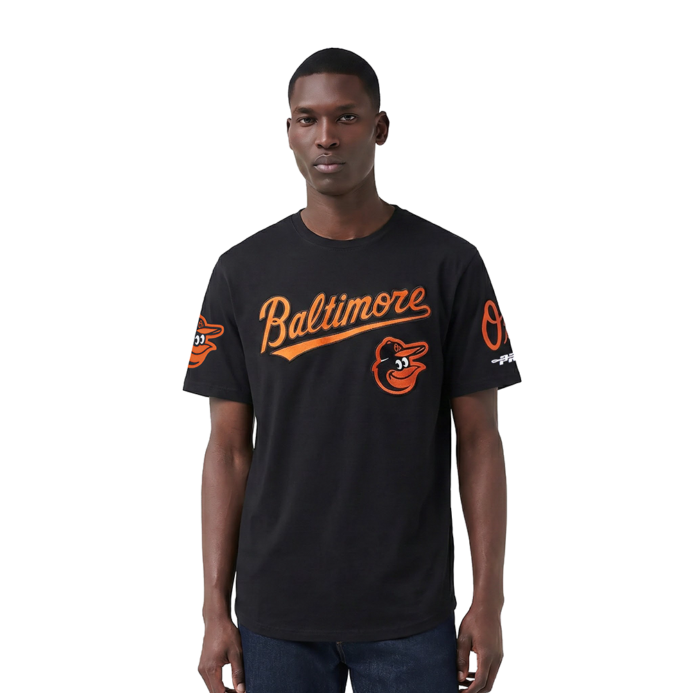 MANGA CORTA MLB BALTIMORE ORIOLES CLASSIC CHENILLE
