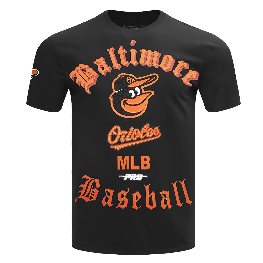 MANGA CORTA MLB BALTIMORE ORIOLES OLD ENGLISH