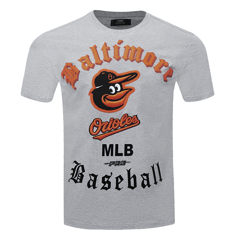 MANGA CORTA MLB BALTIMORE ORIOLES OLD ENGLISH