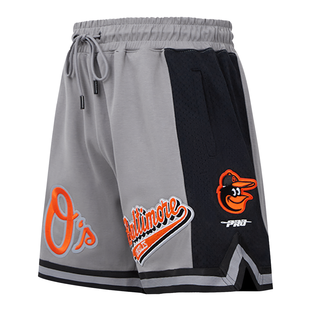 SHORTS DE BASQUETBOL MLB BALTIMORE ORIOLES SCRIPT TAIL