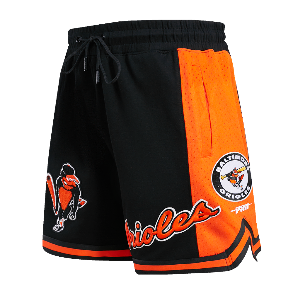 SHORTS DE BASQUETBOL MLB BALTIMORE ORIOLES RETRO CLASSICS