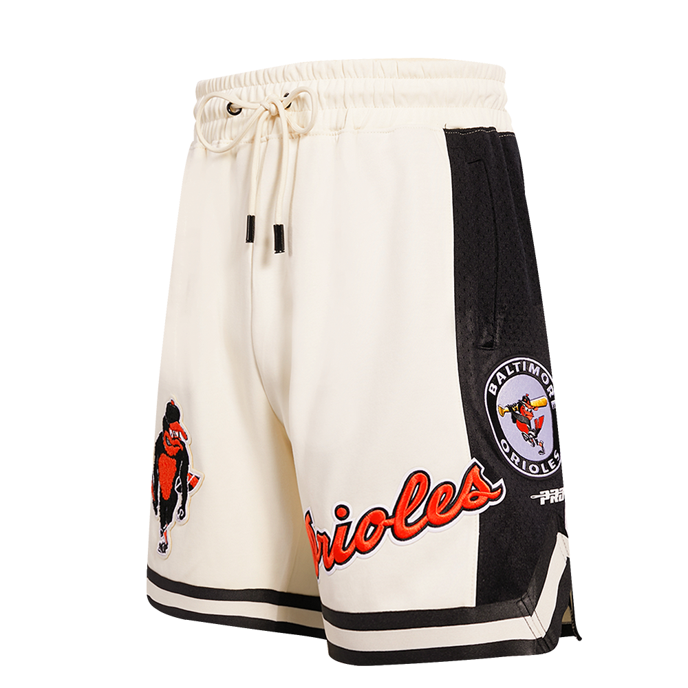 SHORTS DE BASQUETBOL MLB BALTIMORE ORIOLES RETRO CLASSICS