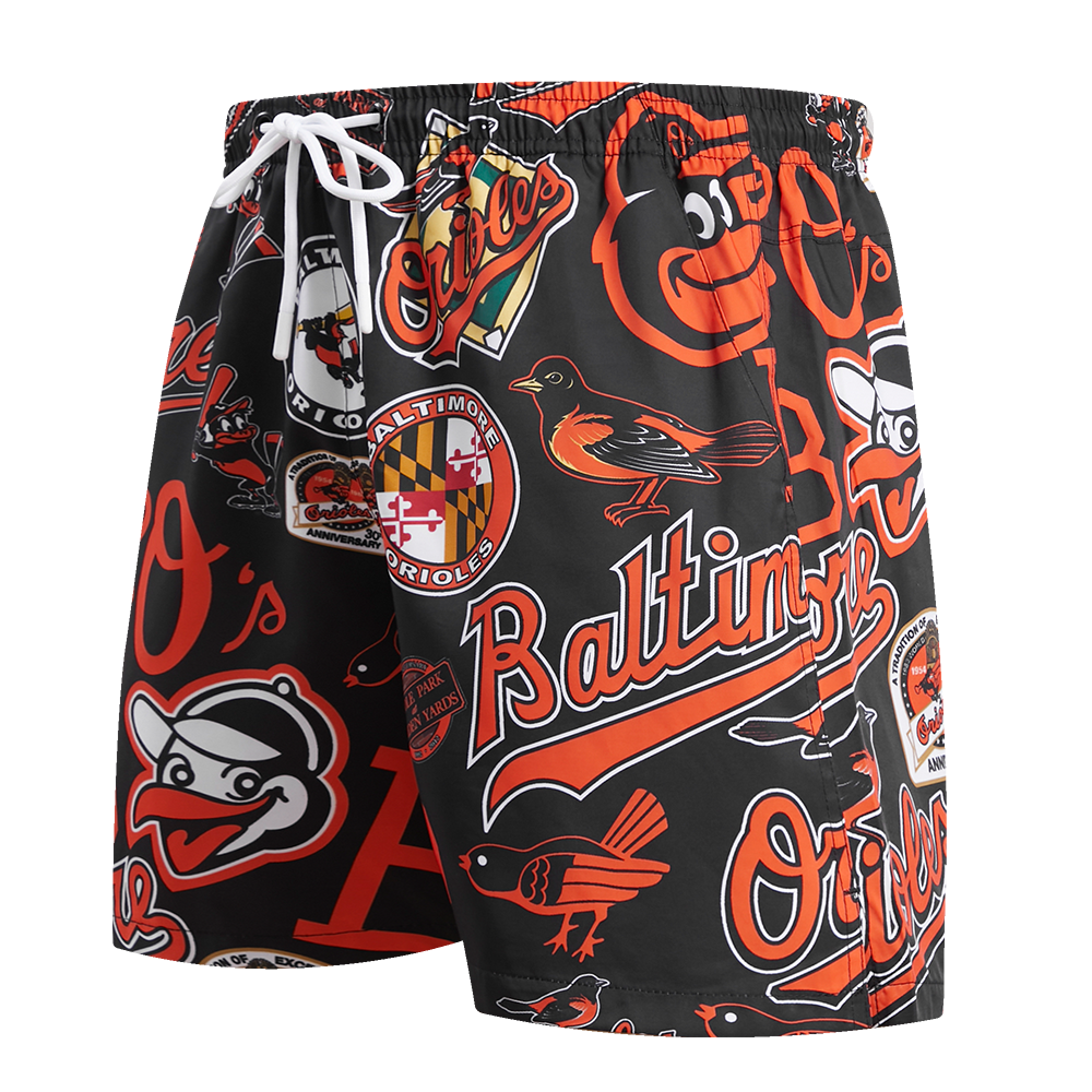 SHORTS DE ALGODÓN MLB BALTIMORE ORIOLES TOSS LOGO