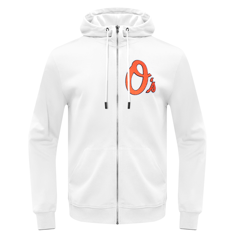 SUDADERA CON CIERRE MLB BALTIMORE ORIOLES CLASSIC CHENILLE