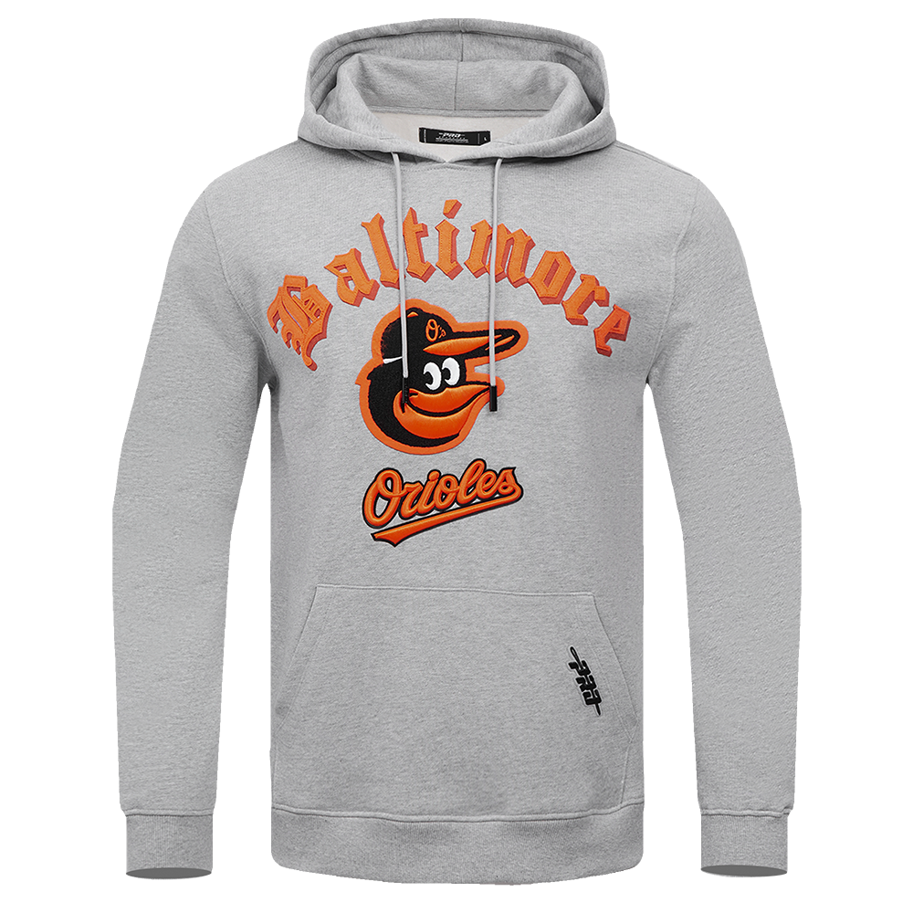 SUDADERA CON GORRO MLB BALTIMORE ORIOLES OLD ENGLISH