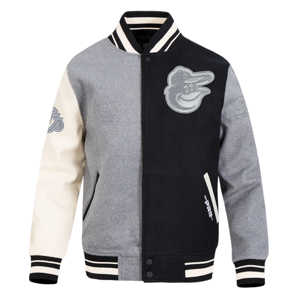 CHAMARRA UNIVERSITARIA MLB BALTIMORE ORIOLES REVERSE FRENCH TERRY