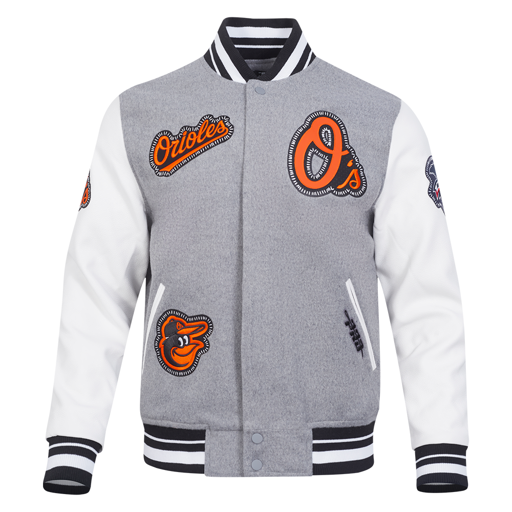 CHAMARRA UNIVERSITARIA MLB BALTIMORE ORIOLES DIY PICK STITCH
