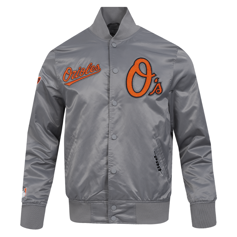 CHAMARRA DE SATÍN MLB BALTIMORE ORIOLES CLASSIC SATIN
