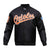 CHAMARRA DE SATÉN MLB BALTIMORE ORIOLES CLASSIC SATIN