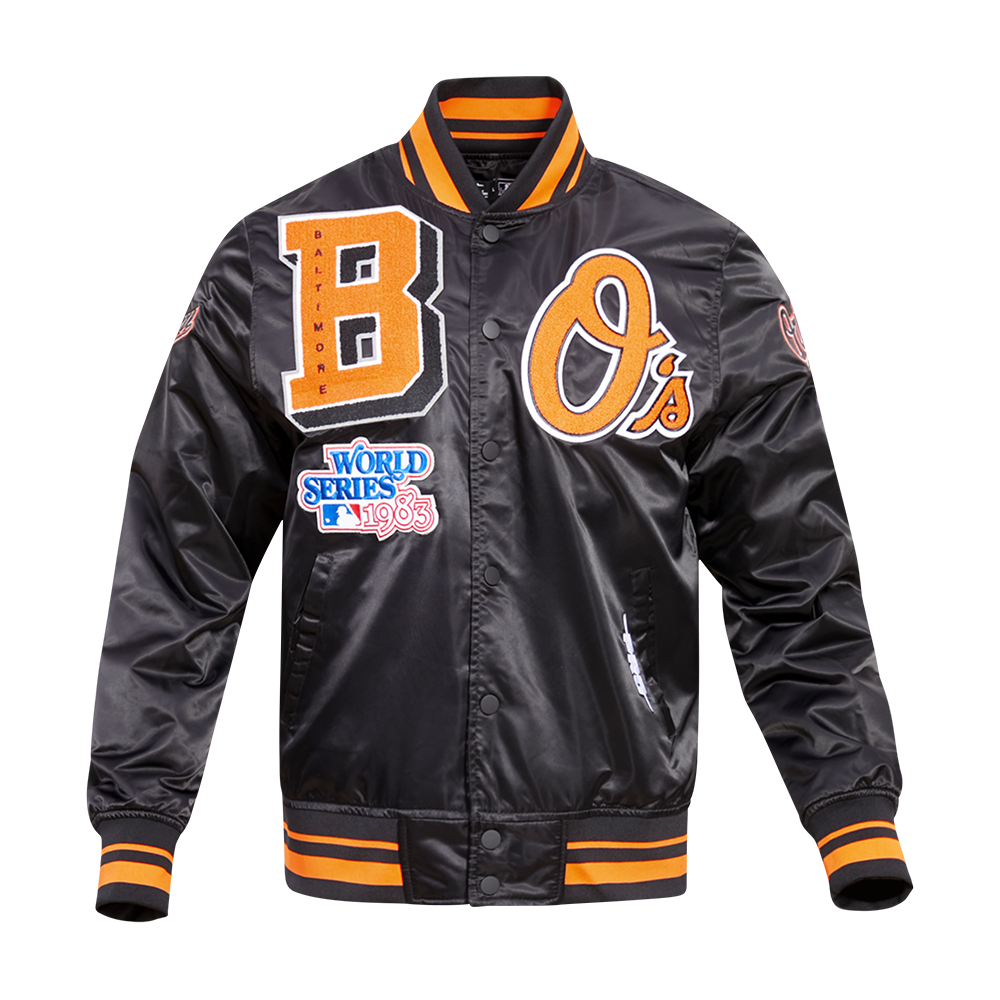 CHAMARRA DE SATÍN MLB BALTIMORE ORIOLES MASH UP