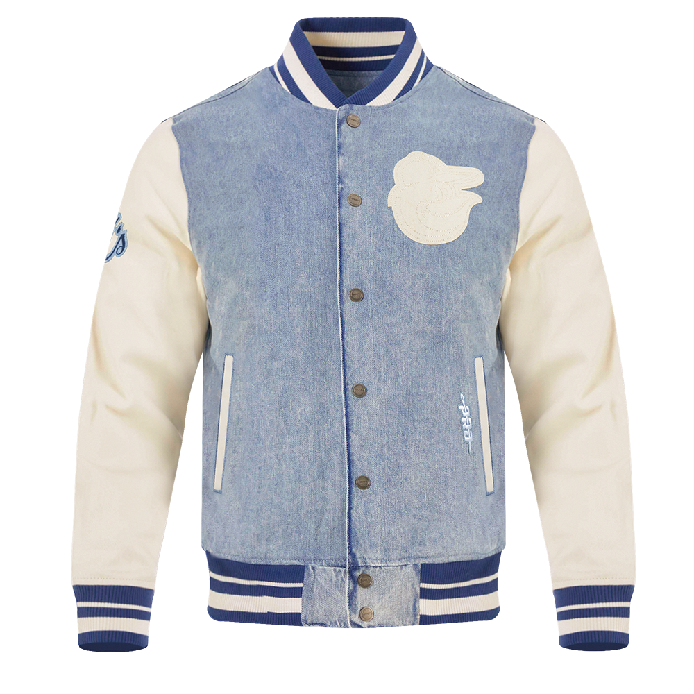 CHAMARRA UNIVERSITARIA MLB BALTIMORE ORIOLES VARSITY BLUES