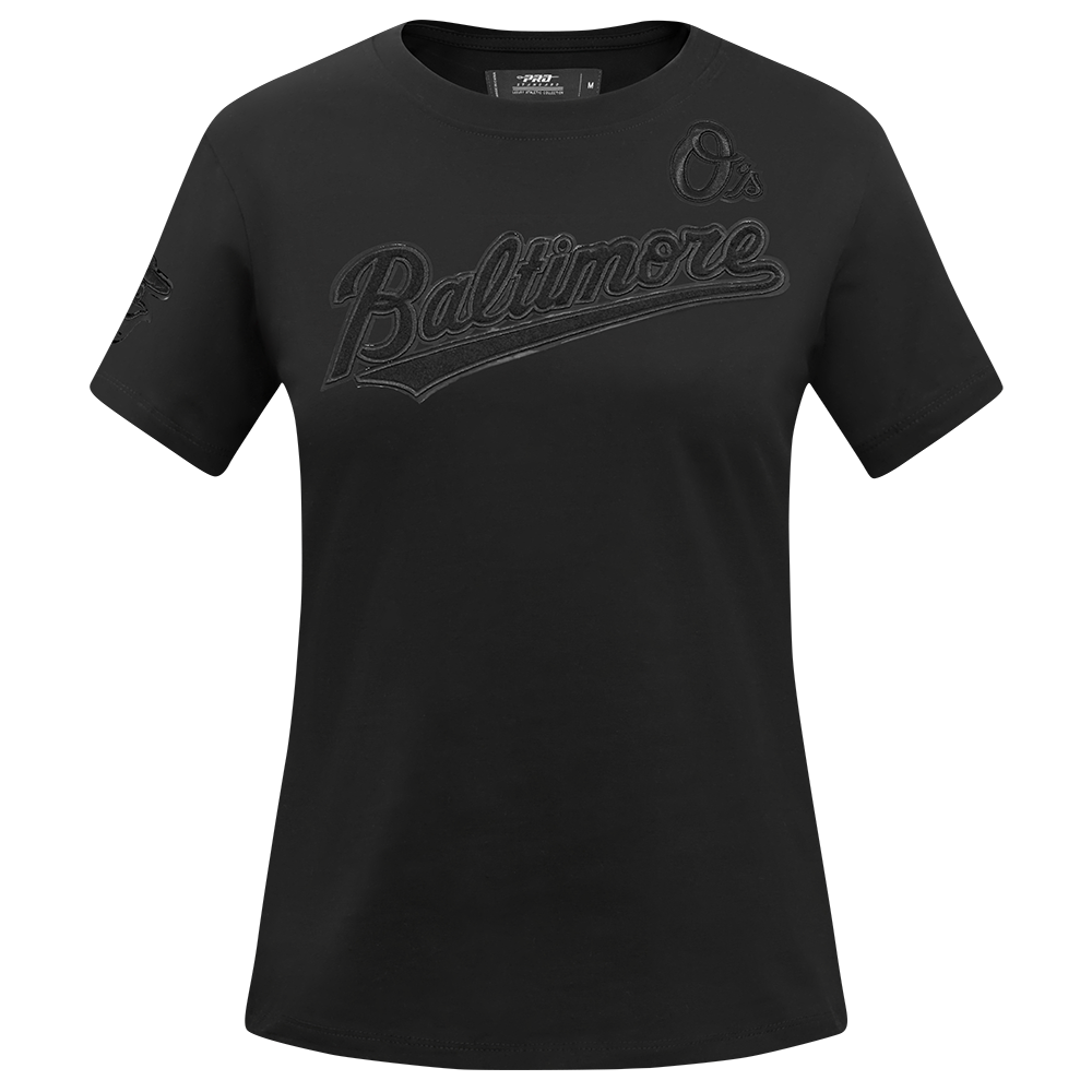 MANGA CORTA MLB BALTIMORE ORIOLES CLASSIC 3BK PARA MUJER