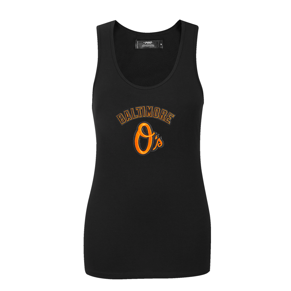 SIN MANGAS DE CORTE RELAJADO MLB BALTIMORE ORIOLES CLASSIC ESSENTIALS PARA MUJER