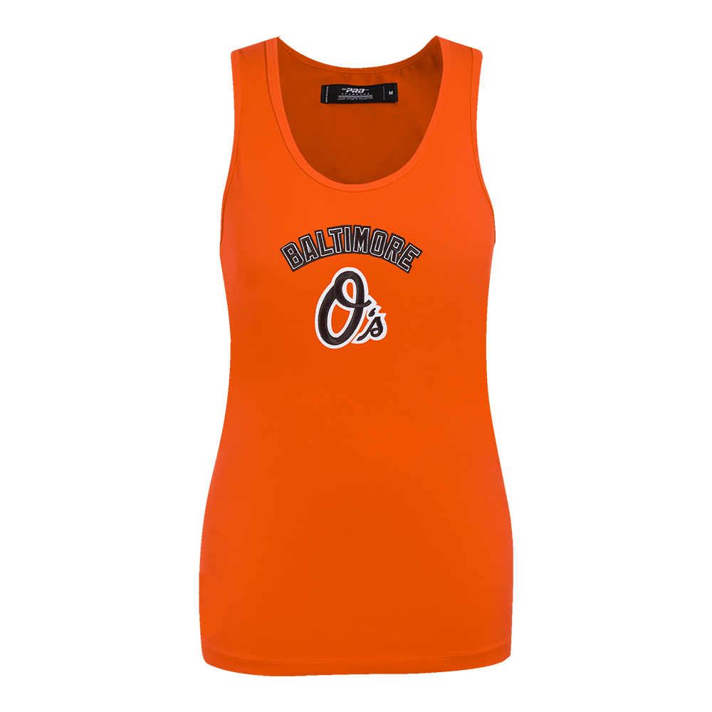 SIN MANGAS DE CORTE RELAJADO MLB BALTIMORE ORIOLES CLASSIC ESSENTIALS PARA MUJER