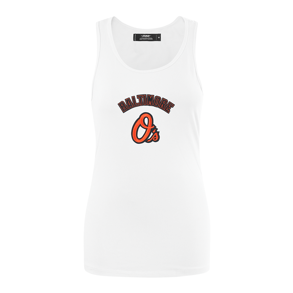 SIN MANGAS DE CORTE RELAJADO MLB BALTIMORE ORIOLES CLASSIC ESSENTIALS PARA MUJER