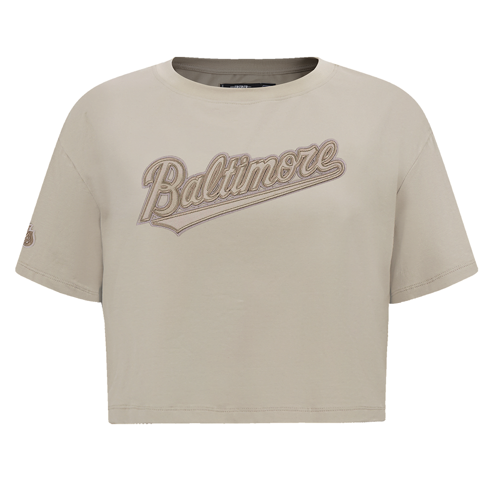 MANGA CORTA MLB BALTIMORE ORIOLES NEUTRAL PARA MUJER