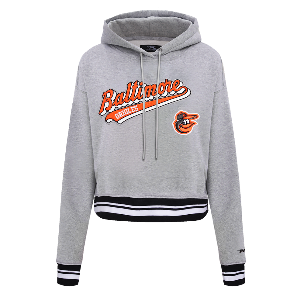 SUDADERA CON GORRO MLB BALTIMORE ORIOLES SCRIPT TAIL PARA MUJER