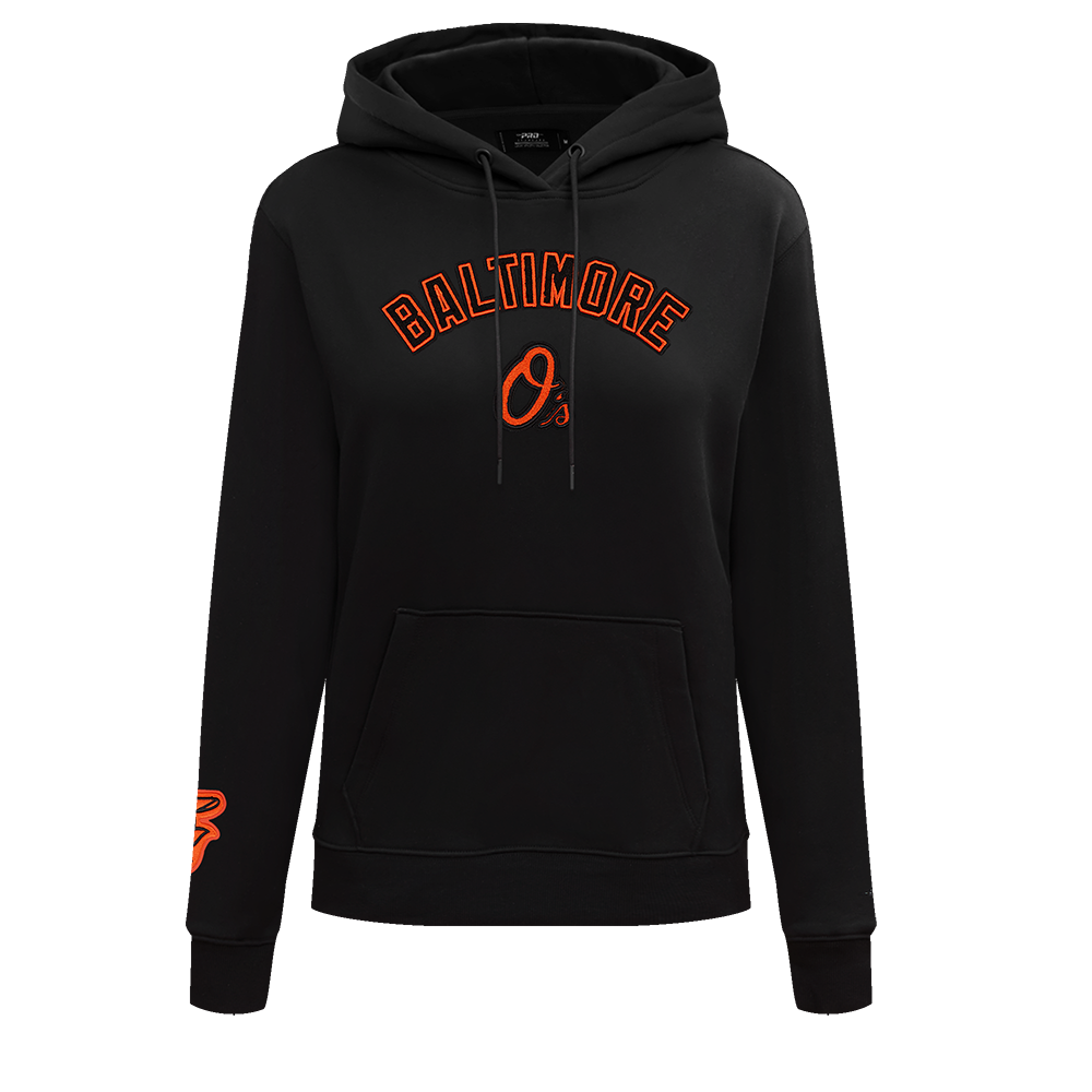 SUDADERA CON GORRO MLB BALTIMORE ORIOLES CLASSIC CHENILLE PARA MUJER