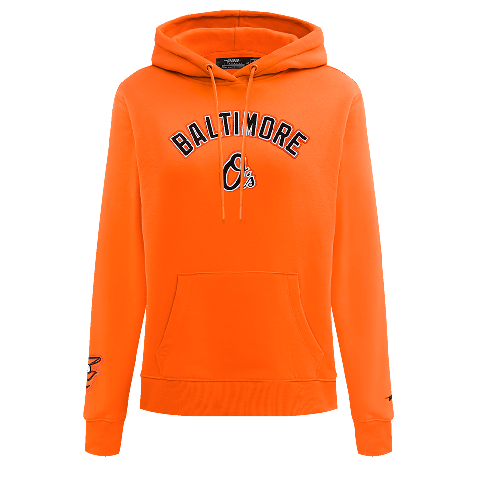 SUDADERA CON GORRO MLB BALTIMORE ORIOLES CLASSIC CHENILLE PARA MUJER