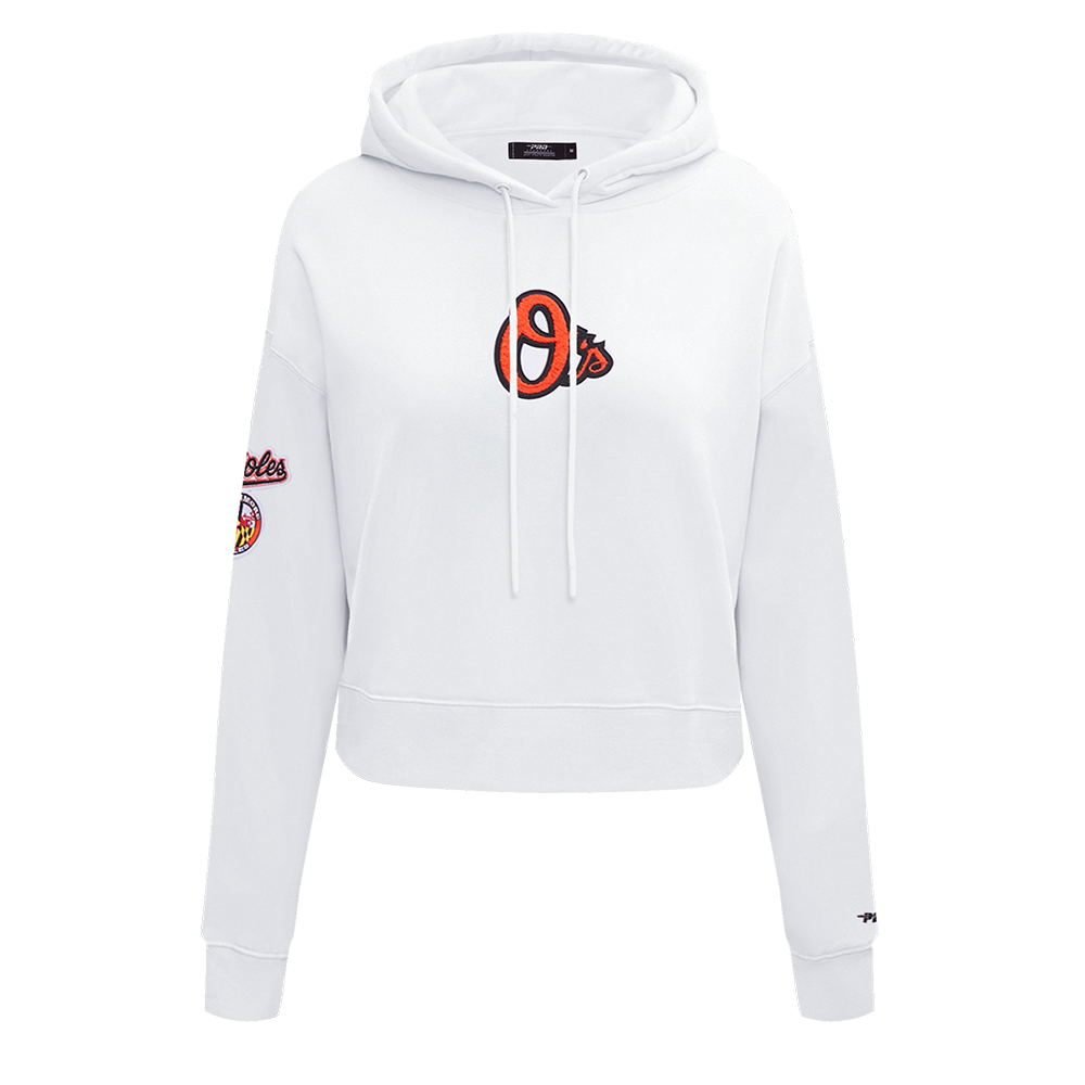 SUDADERA CON GORRO MLB BALTIMORE ORIOLES CLASSIC ESSENTIALS PARA MUJER