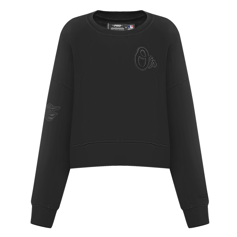 SUDADERA DE CUELLO REDONDO MLB BALTIMORE ORIOLES NEUTRAL PARA MUJER