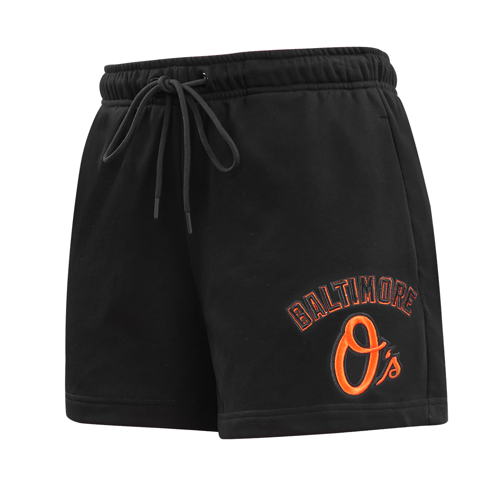 SHORTS DE ALGODÓN MLB BALTIMORE ORIOLES CLASSIC ESSENTIALS PARA MUJER