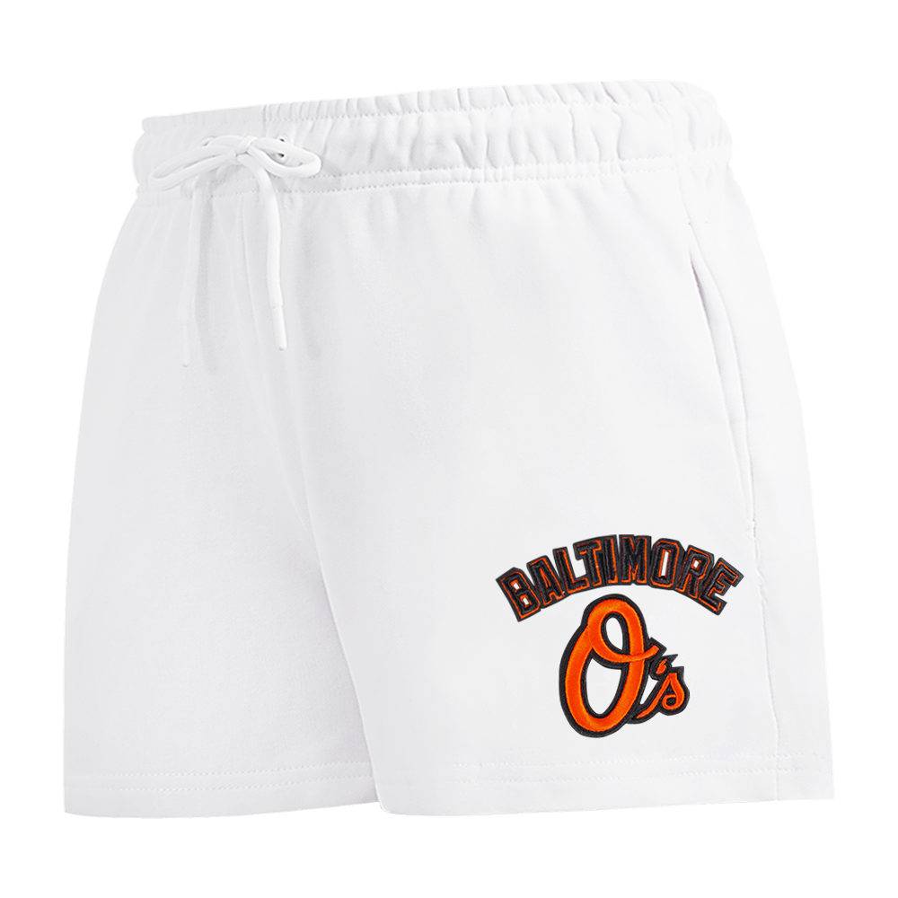 SHORTS DE ALGODÓN MLB BALTIMORE ORIOLES CLASSIC ESSENTIALS PARA MUJER