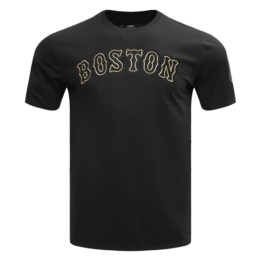 MANGA CORTA MLB BOSTON RED SOX BLACK&GOLD