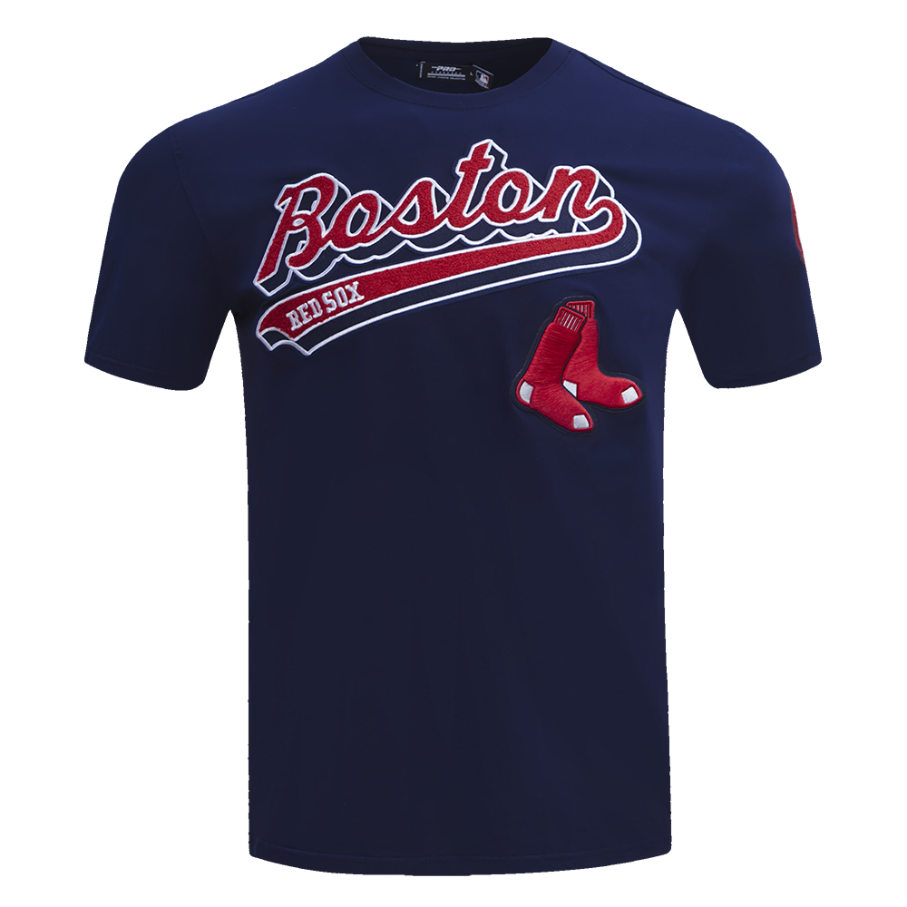 MANGA CORTA MLB BOSTON RED SOX SCRIPT TAIL