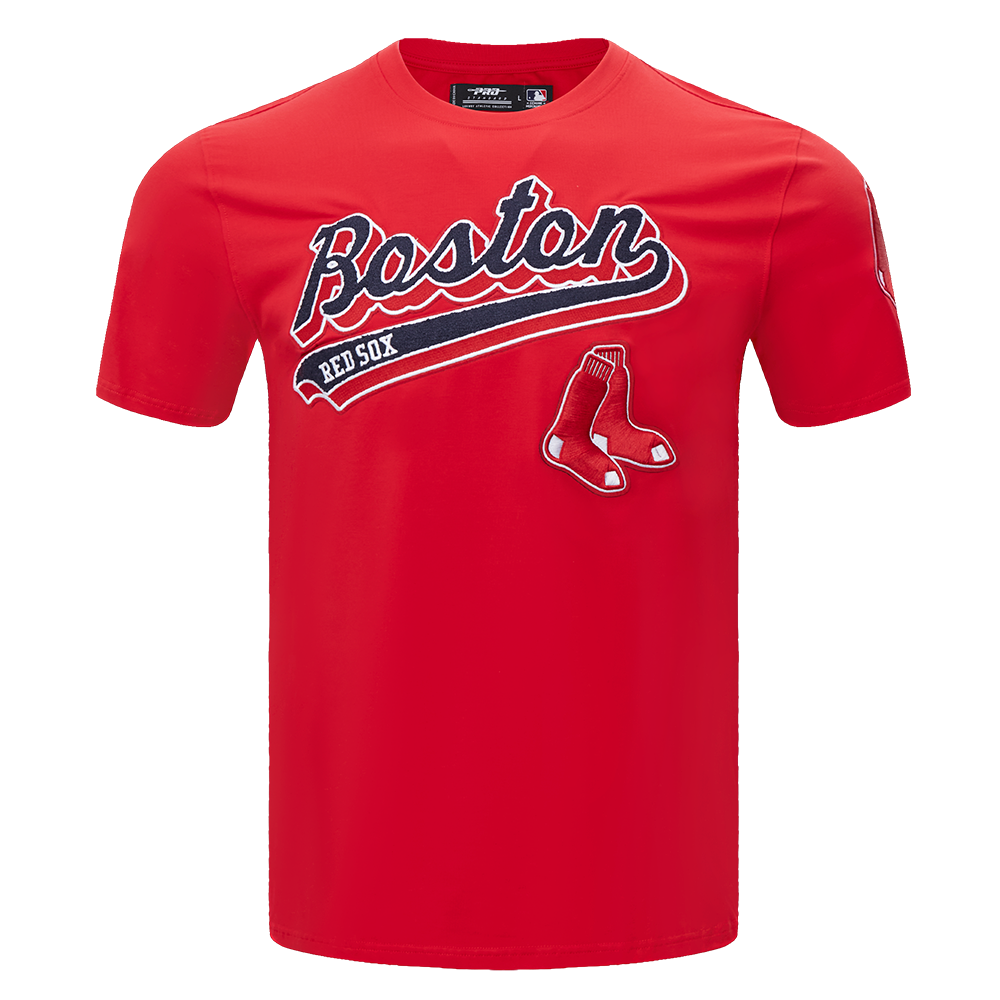 MANGA CORTA MLB BOSTON RED SOX SCRIPT TAIL