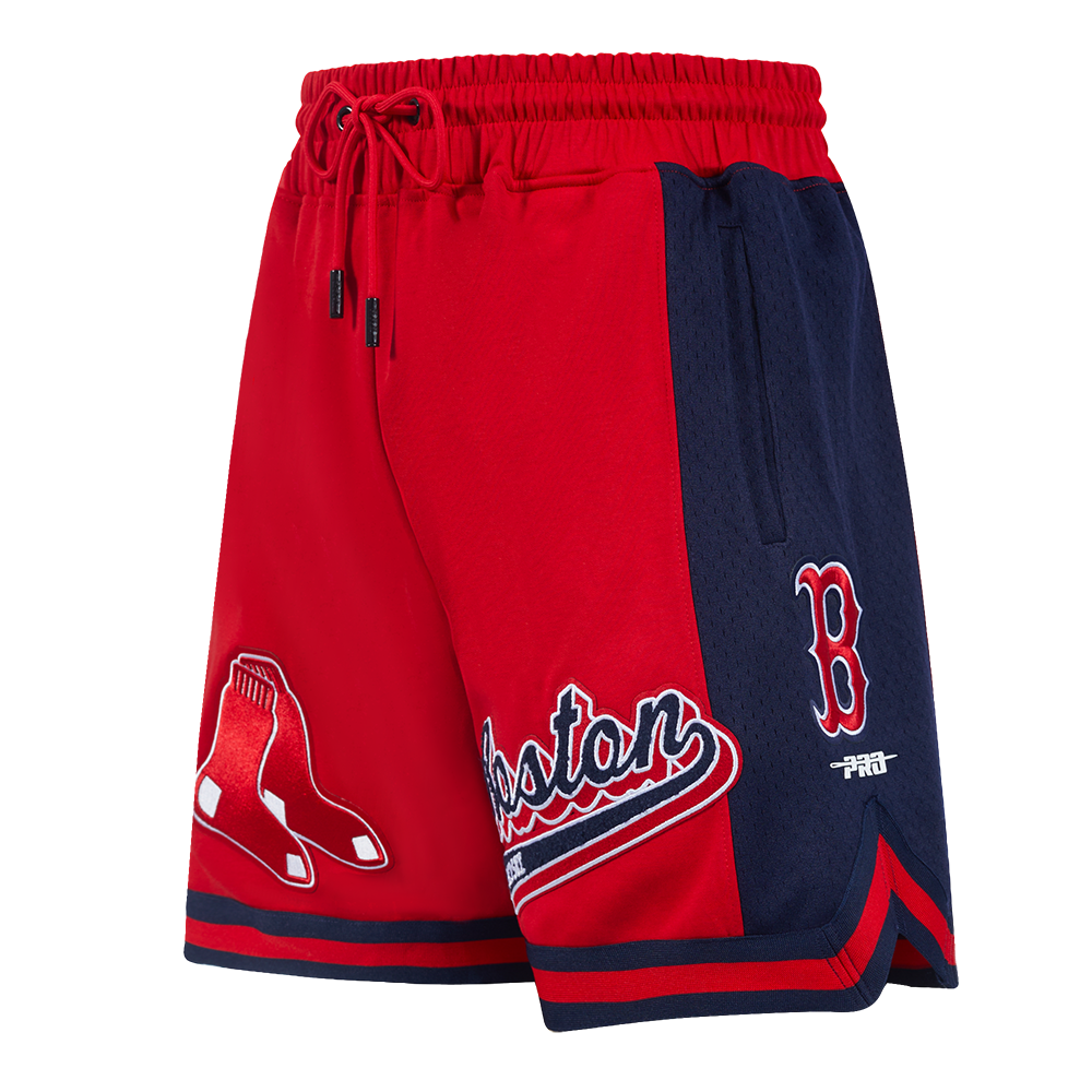 SHORTS DE BASQUETBOL MLB BOSTON RED SOX SCRIPT TAIL