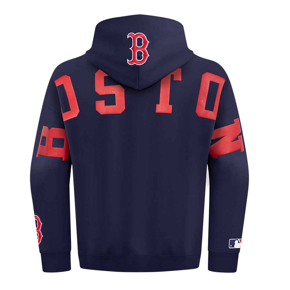 SUDADERA CON GORRO MLB BOSTON RED SOX WINGSPAN