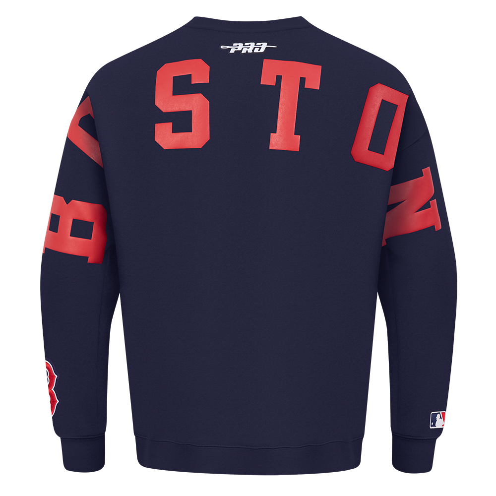 SUDADERA DE CUELLO REDONDO MLB BOSTON RED SOX WINGSPAN