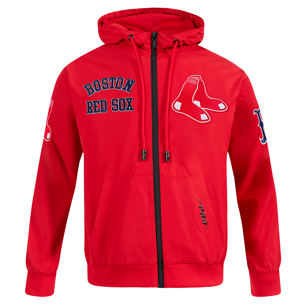 SUDADERA CON CIERRE MLB BOSTON RED SOX  CLASSIC WIND