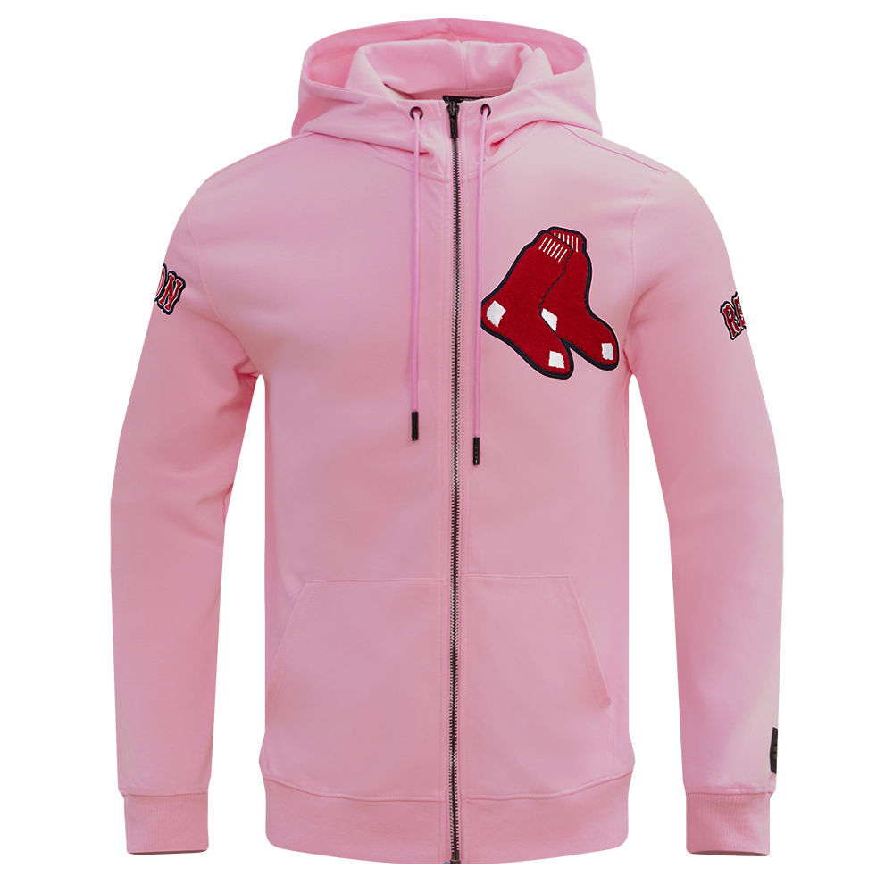 SUDADERA CON CIERRE MLB BOSTON RED SOX CLASSIC CHENILLE