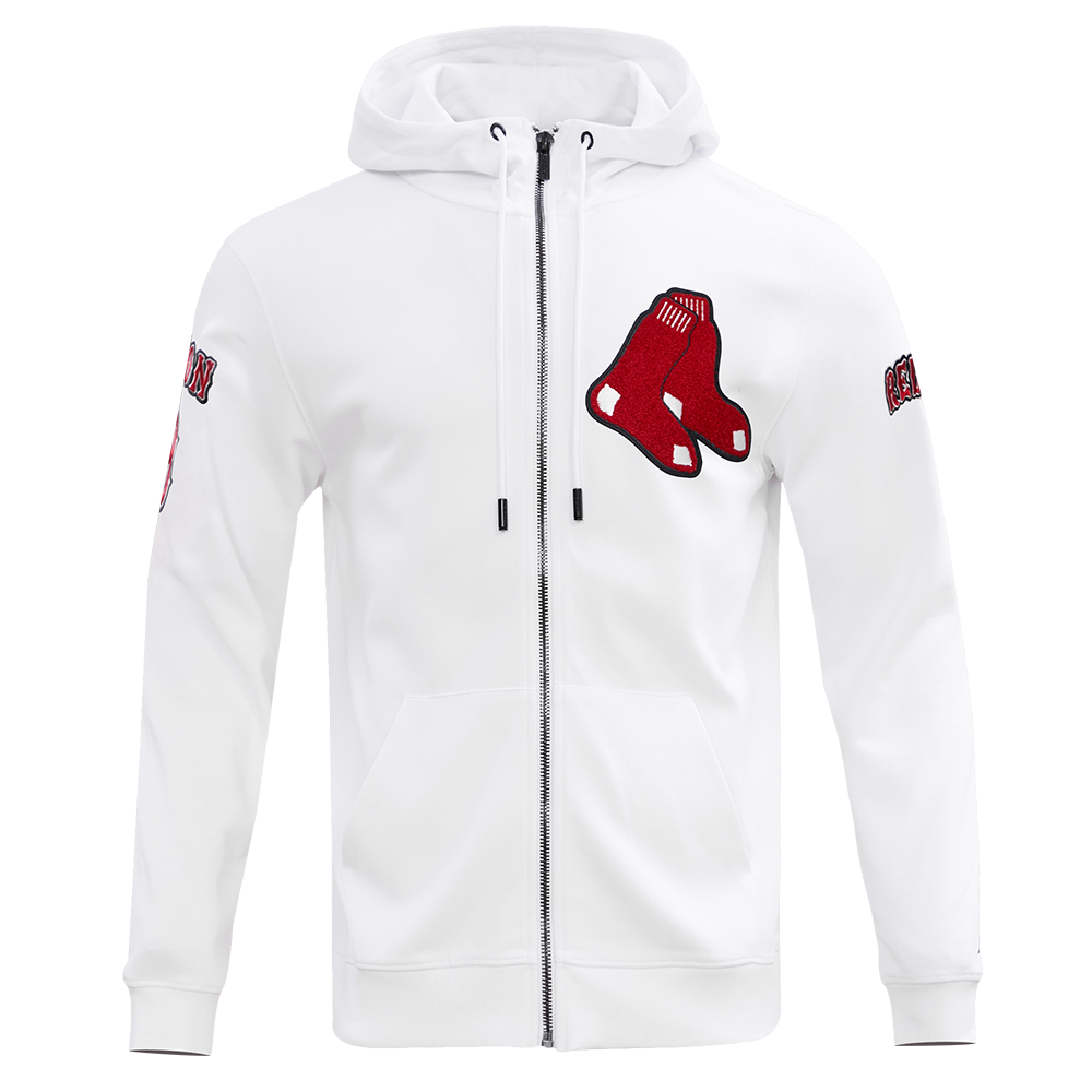 SUDADERA CON CIERRE MLB BOSTON RED SOX CLASSIC CHENILLE