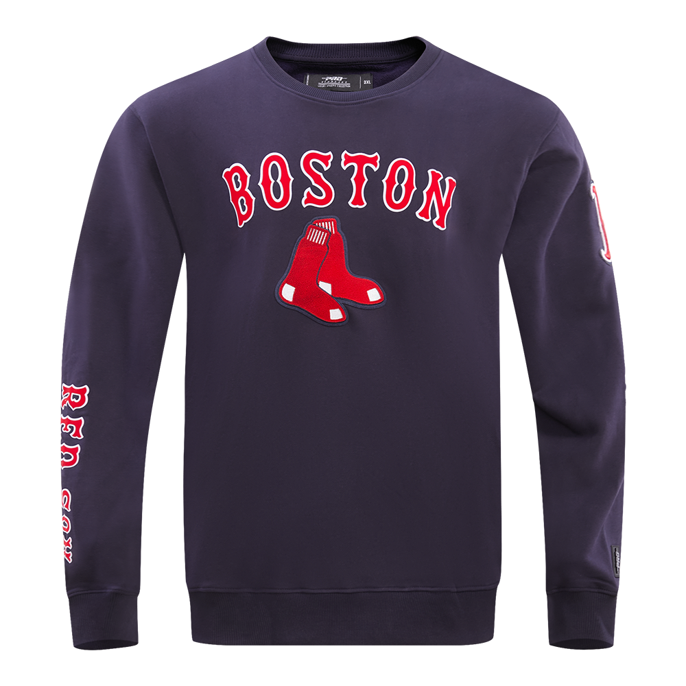 SUDADERA DE CUELLO REDONDO MLB BOSTON RED SOX CLASSIC BRISTLE