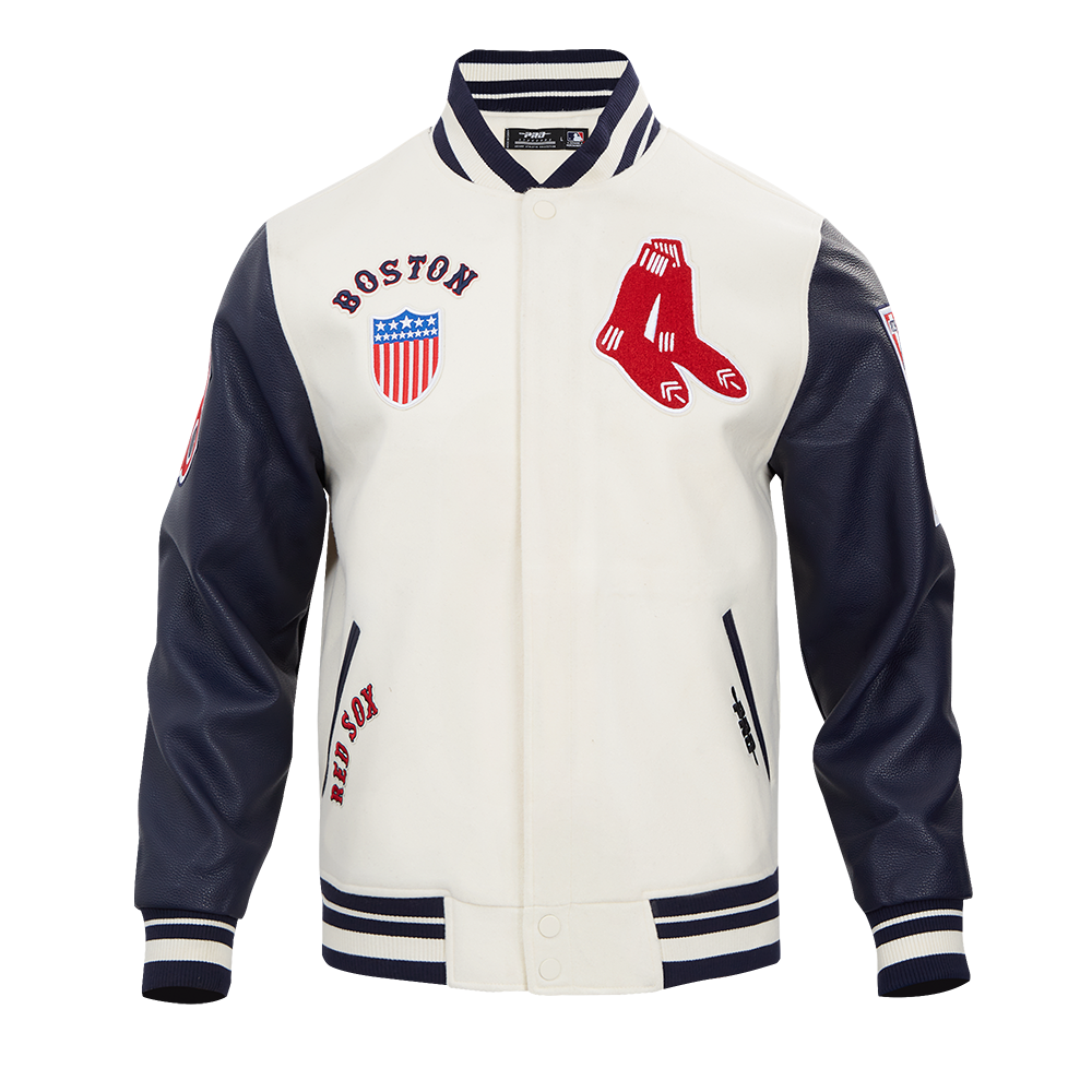 CHAMARRA UNIVERSITARIA MLB BOSTON RED SOX RETRO CLASSICS