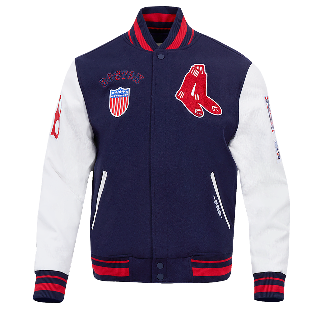 CHAMARRA UNIVERSITARIA MLB BOSTON RED SOX RETRO CLASSICS