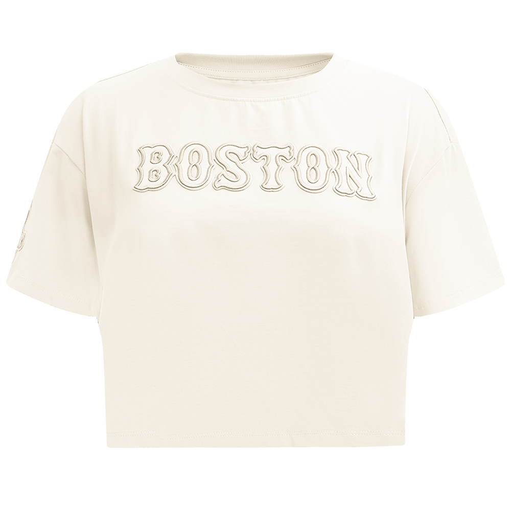 MANGA CORTA MLB BOSTON RED SOX NEUTRAL PARA MUJER