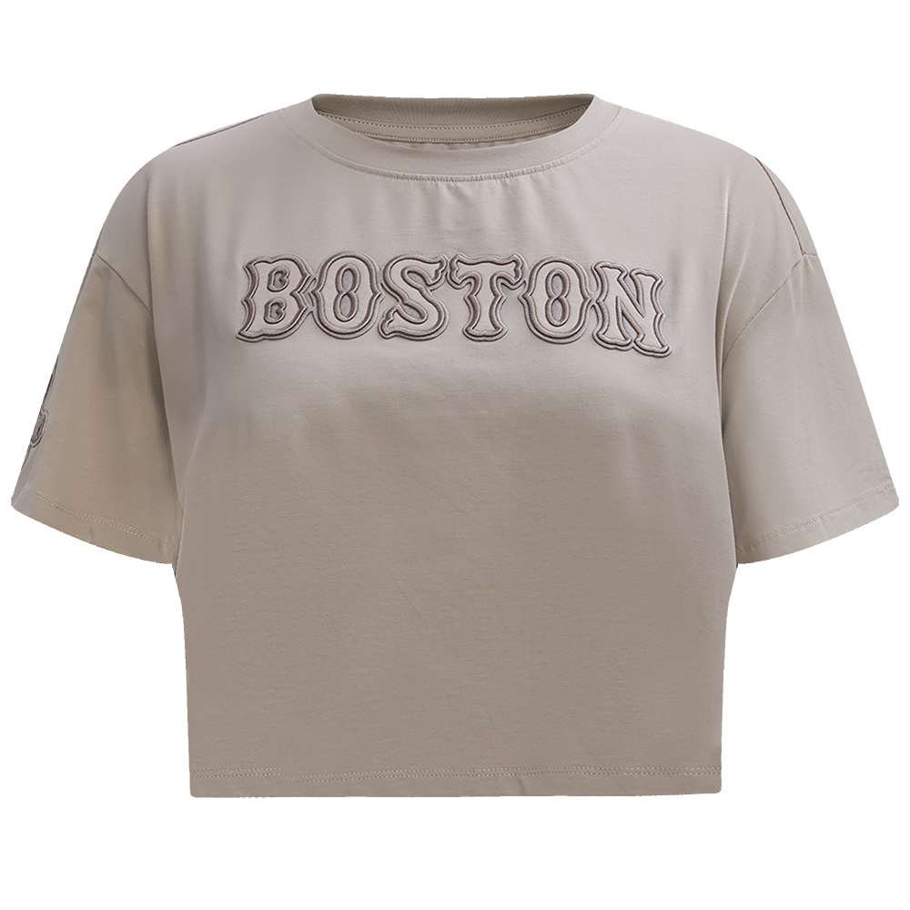 MANGA CORTA MLB BOSTON RED SOX NEUTRAL PARA MUJER