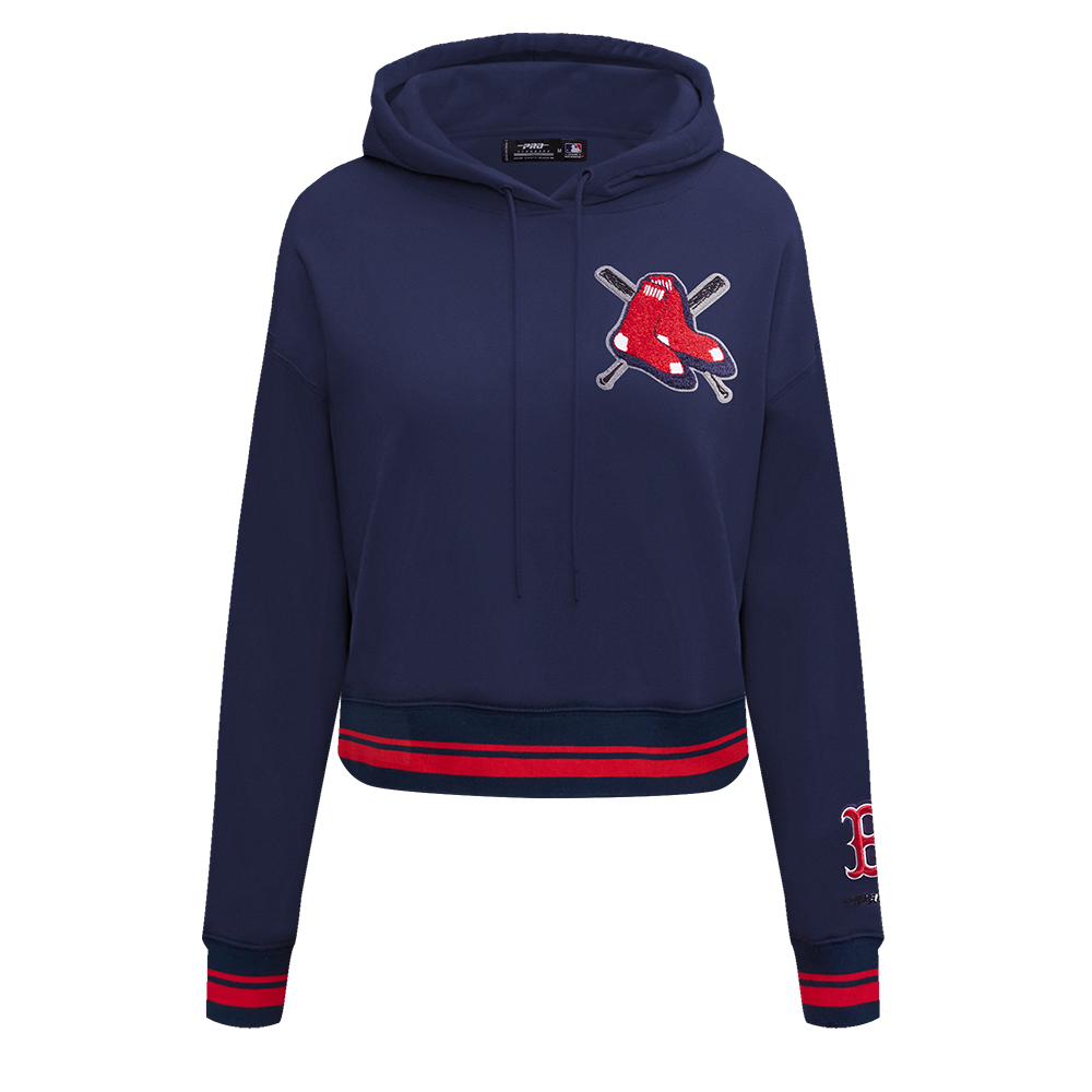 SUDADERA CON GORRO MLB BOSTON RED SOX MASH UP PARA MUJER