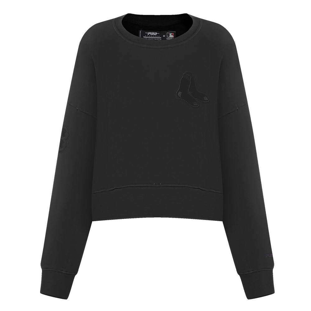 SUDADERA DE CUELLO REDONDO MLB BOSTON RED SOX NEUTRAL PARA MUJER
