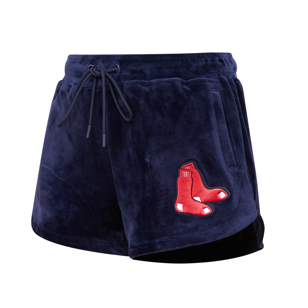 SHORTS DE BASKETBALL MLB BOSTON RED SOX CLASSIC ESSENTIALS PARA MUJER