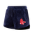 SHORTS DE BASKETBALL MLB BOSTON RED SOX CLASSIC ESSENTIALS PARA MUJER