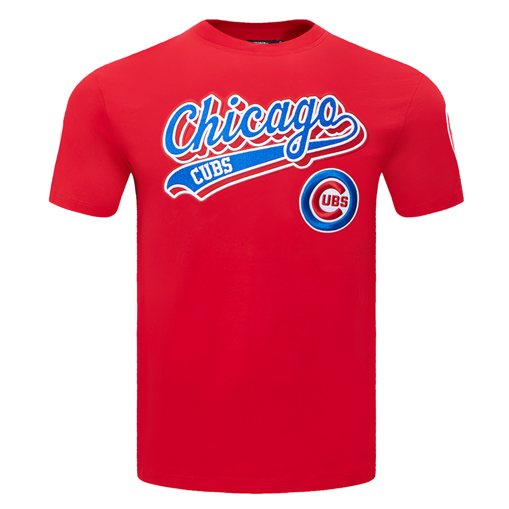 MANGA CORTA MLB CHICAGO CUBS SCRIPT TAIL