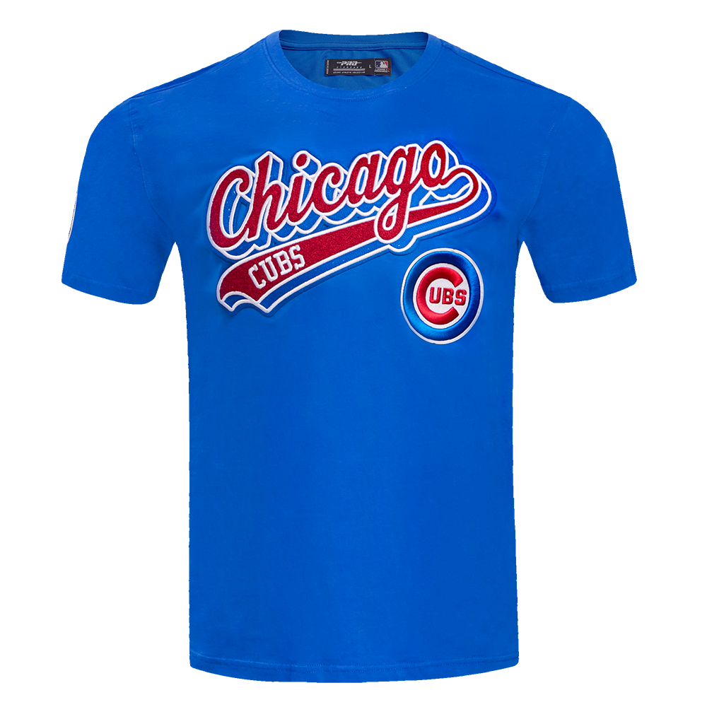 MANGA CORTA MLB CHICAGO CUBS SCRIPT TAIL