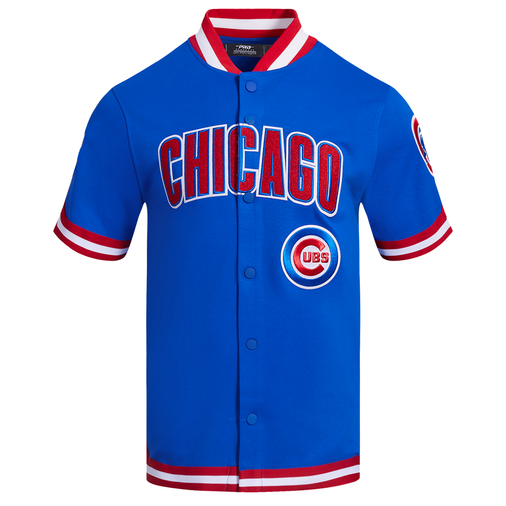 SOBRECAMISA DE MANGA CORTA MLB CHICAGO CUBS CLASSIC CHENILLE